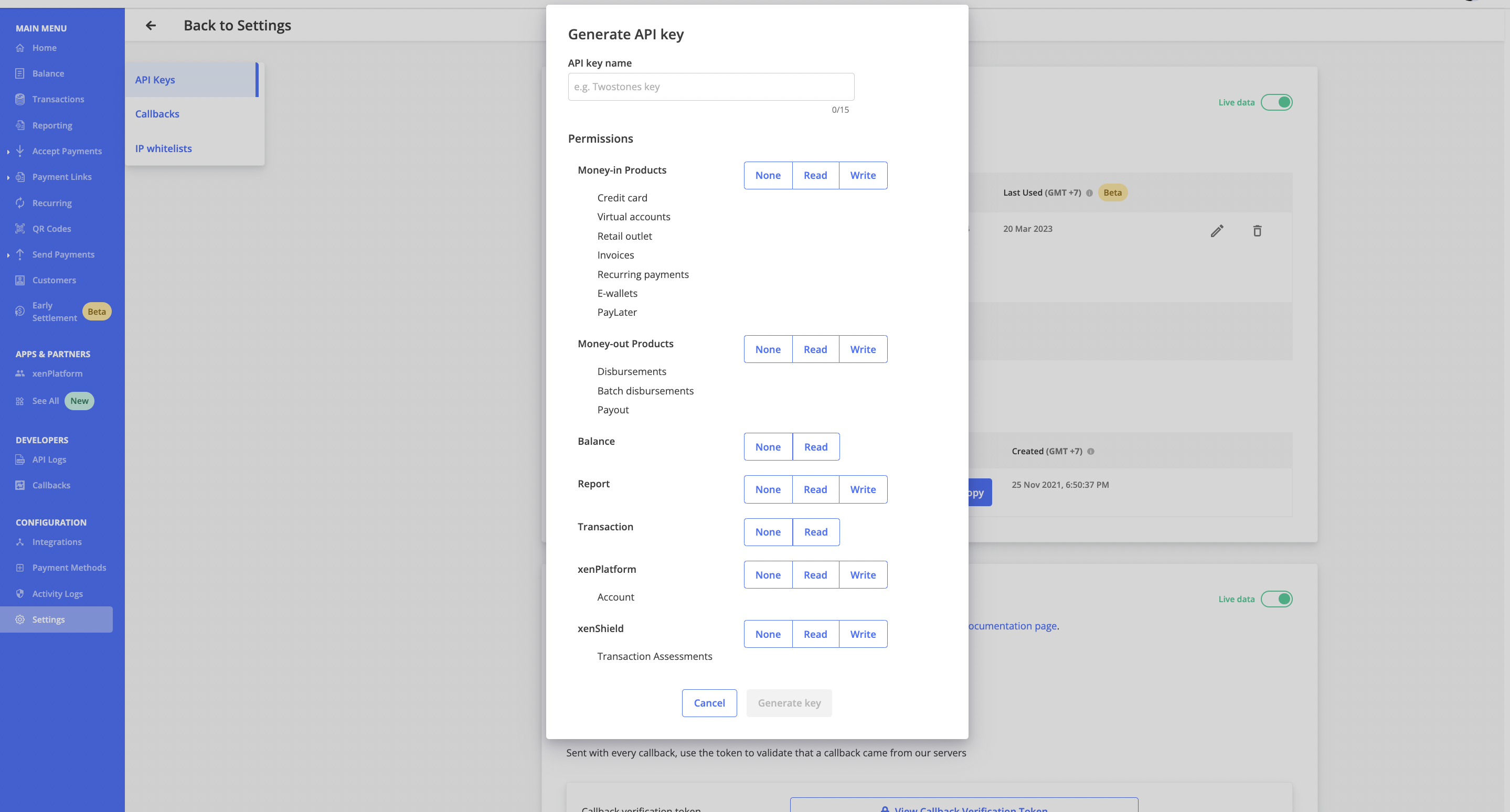 What is API Key and How Do I Create Them? – Xendit Help Center