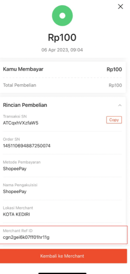 Acceptable eWallet Payment Proof – Xendit Guide