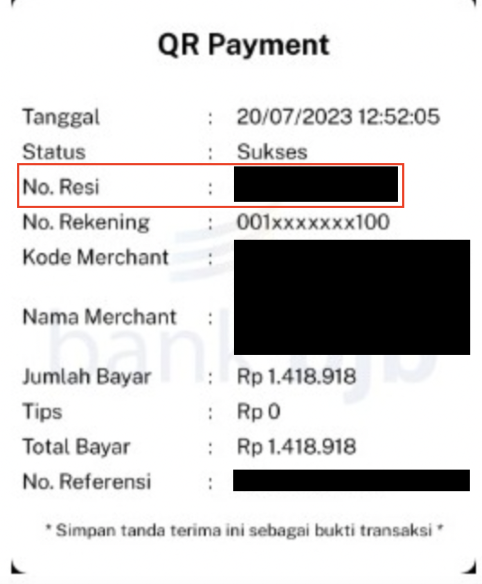 Bukti Pembayaran QRIS Yang Dapat Diterima – Xendit Guide